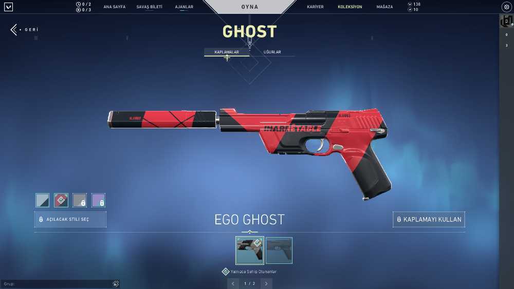 10 Best Ghost Skins: Ego