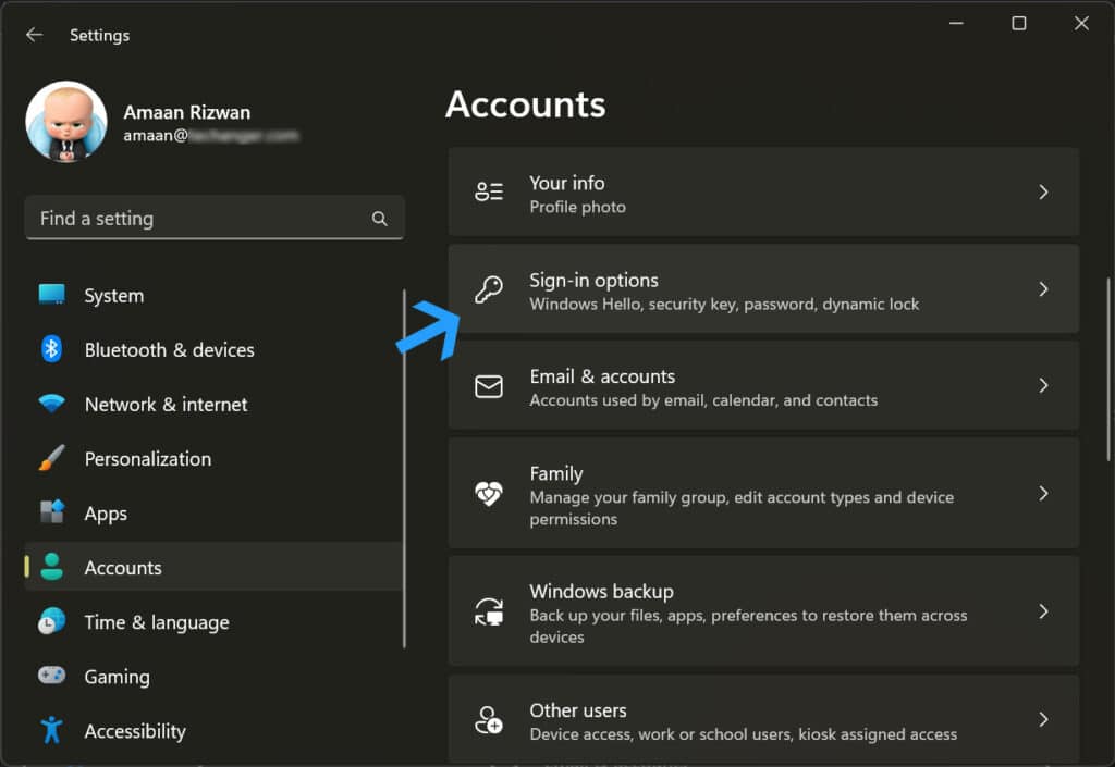 Enable auto login on Windows 11