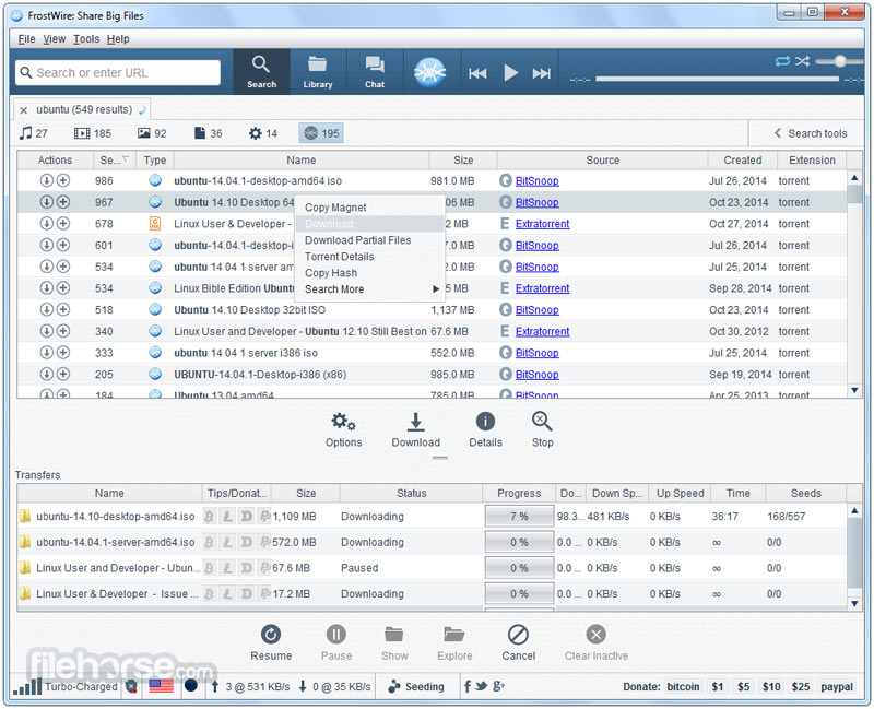 Frostwire mac torrent client