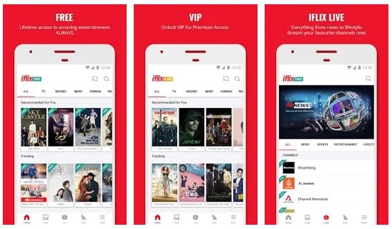 iflix- alternative to showbox