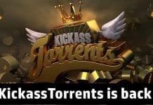 KickassTorrents is back with a new domain and the old familiar UI