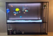 LG Wireless Transparent OLED TV