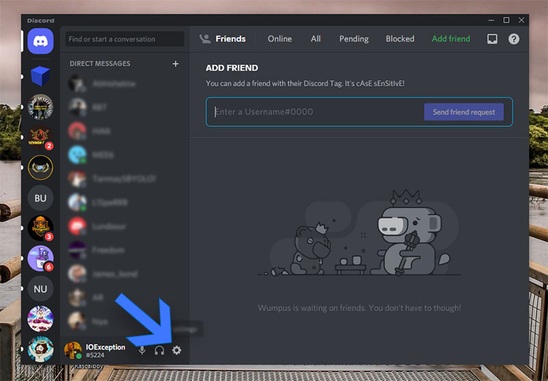 Discord Settings for Stream