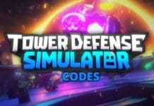 Tower Defense Simulator Codes