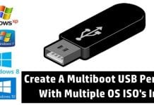 How To Create A Multiboot USB Pendrive With Multiple Operating System In It