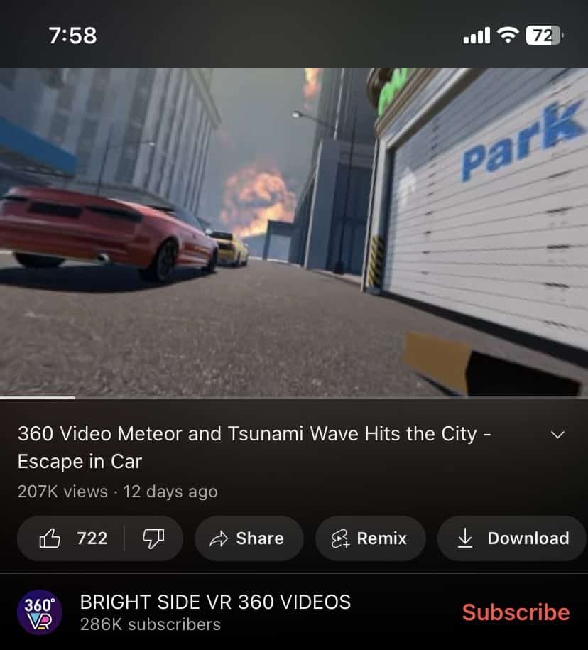 YouTube VR App