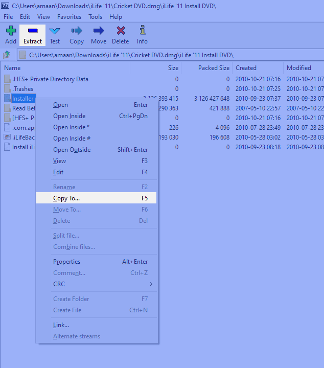 Open DMG in Windows