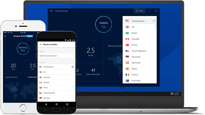 Hotspot Shield- Unlimited Bandwidth VPN