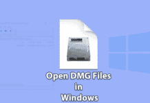 Open DMG files in Windows